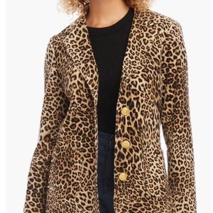 New Karen Kane Leopard Print Jacket